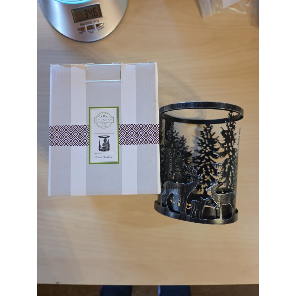 Scentsy Forest Meadow Warmer Wrap ONLY In Box Authentic